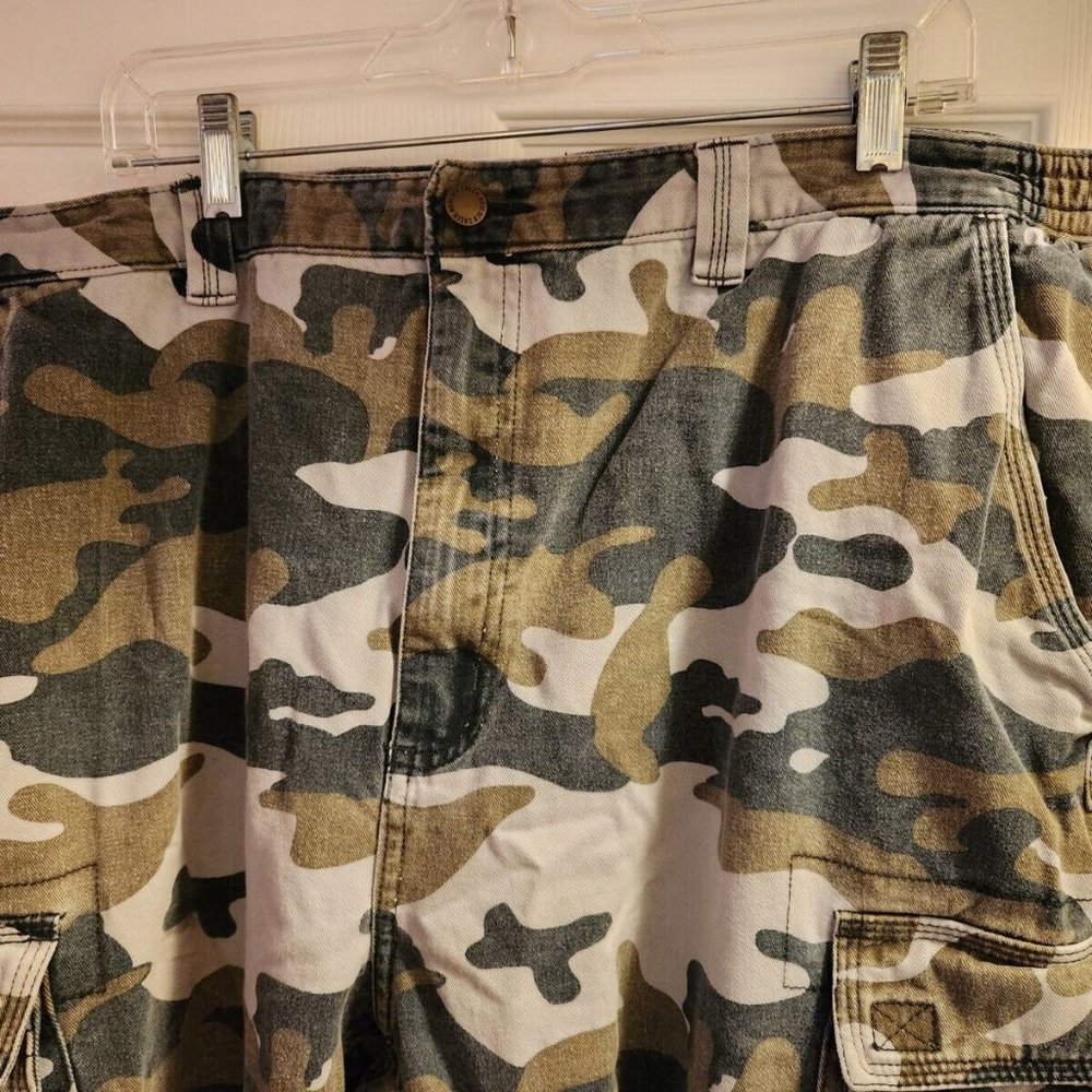 Boulder Creek Trading Company Gray Green Cargo Pants Men's Sz 44x27 - Picture 4 of 7